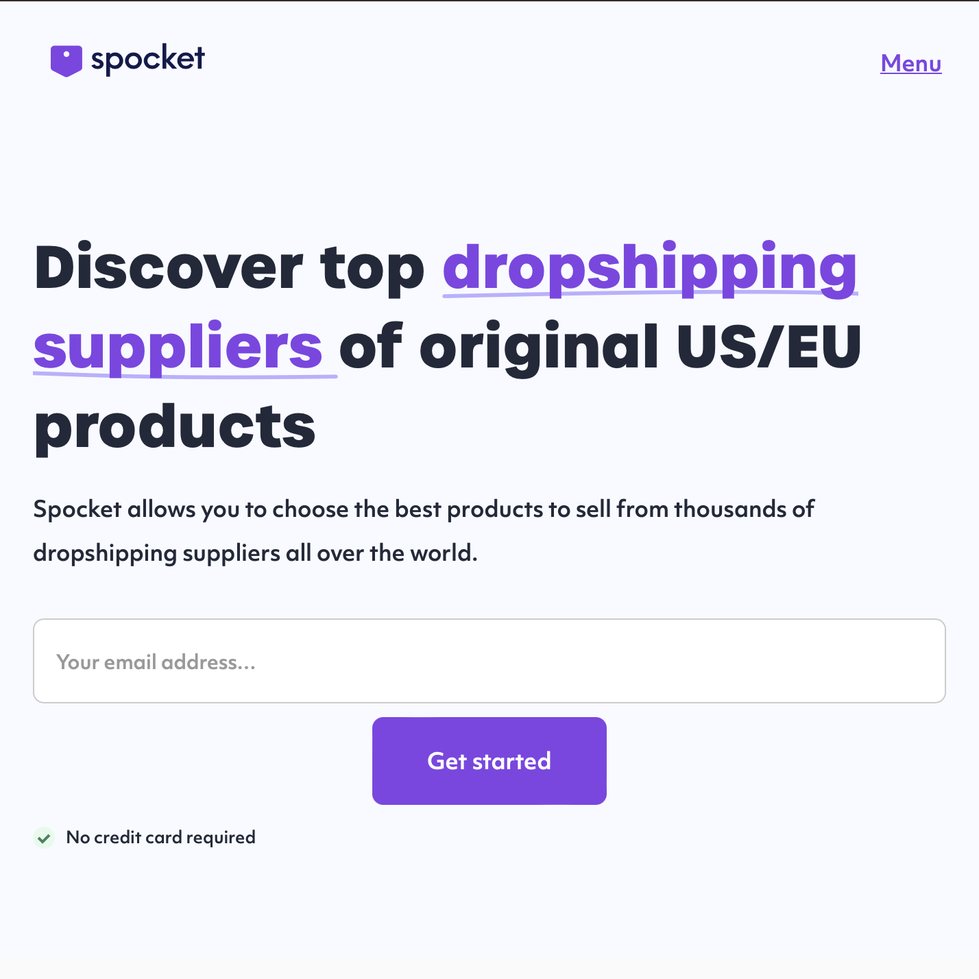 Spocket, Dropship