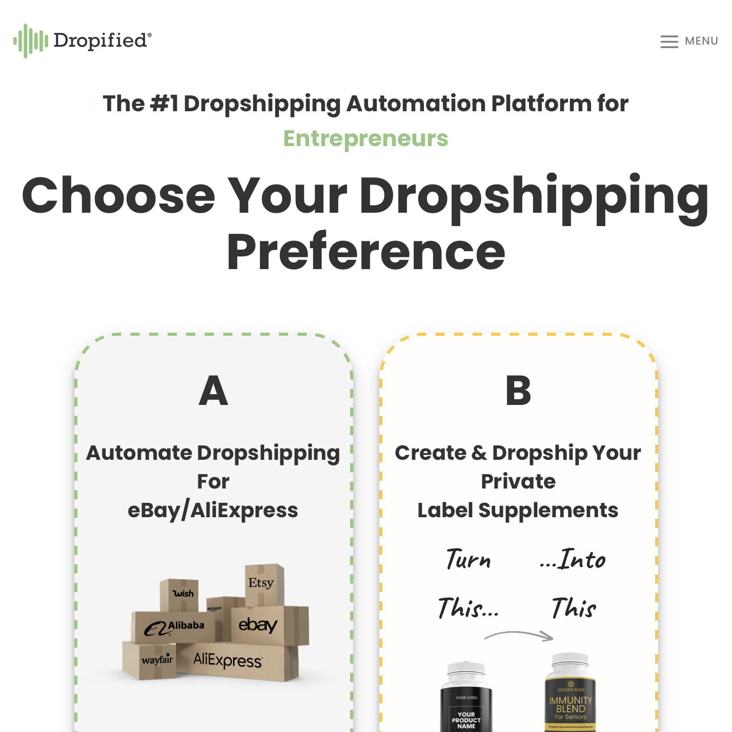 Dropified | Dropshipping suppliers in India