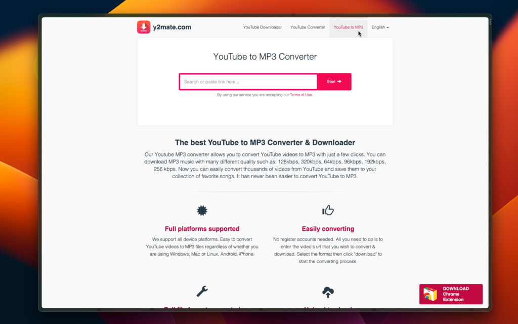 Y2mate: The Best to Mp3 Converter