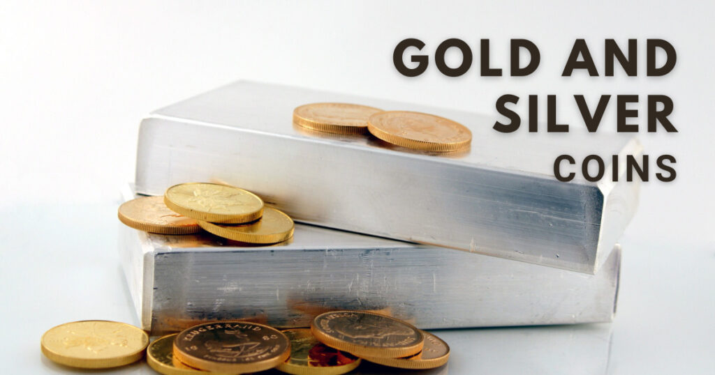 Gold and silver coins | Corporate Diwali Gifts for Employees