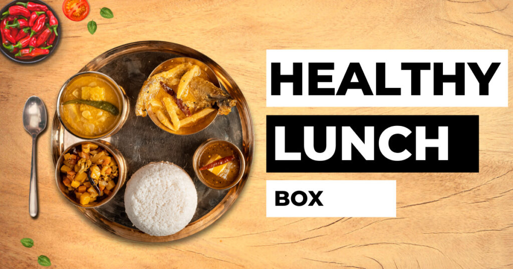Healthy Lunch Box | Business Swag bag ideas