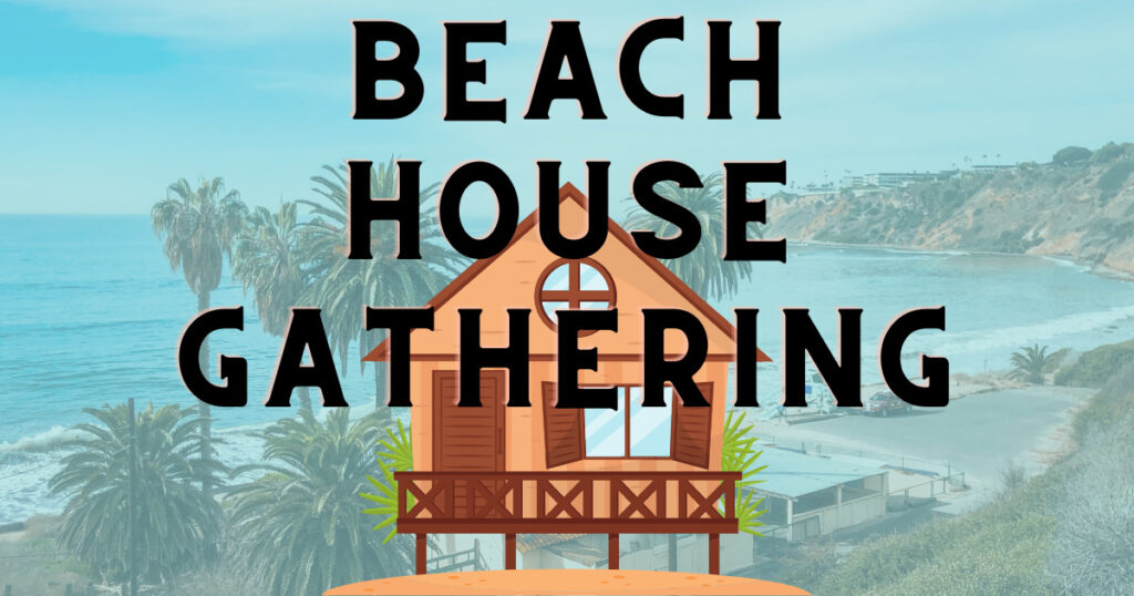 Beach house gathering | Business Swag Bag ideas