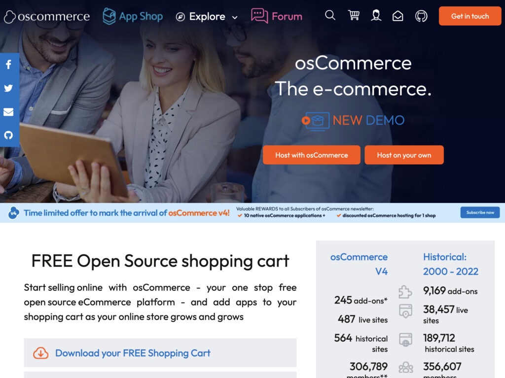 osCommerce | Best Dropshipping Website in India