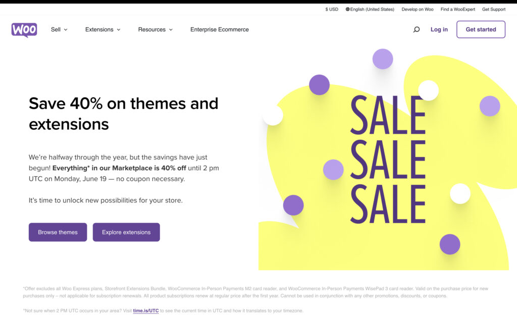 Woocommerce Homepage