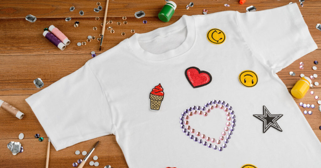 Embroidered t-shirt design ideas