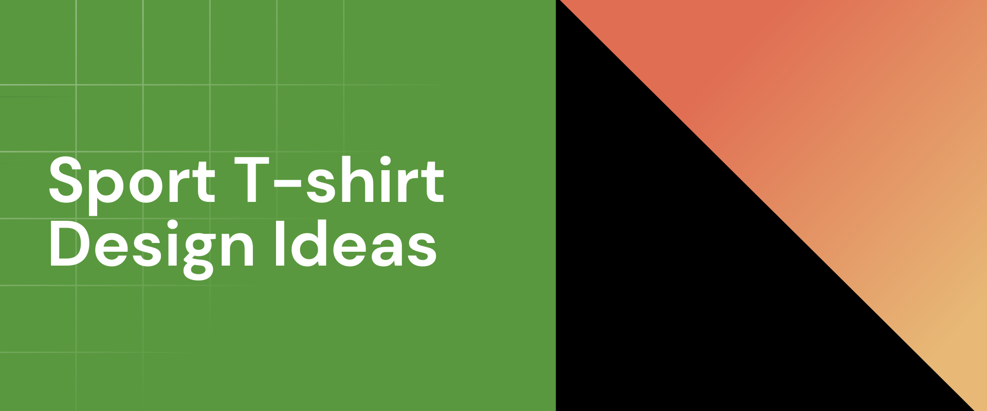 Sport T-shirt Design Ideas