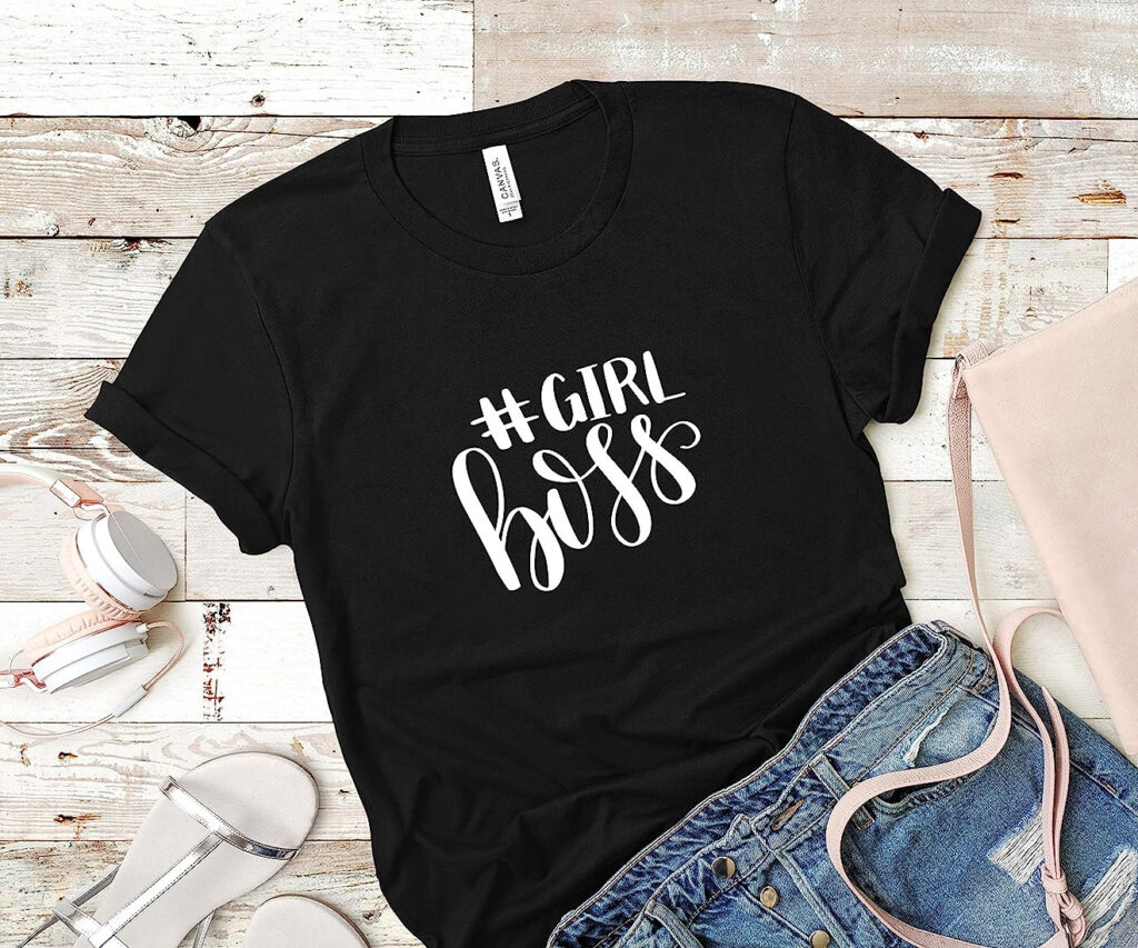 Girl Boss | Girl T-shirt Design Ideas