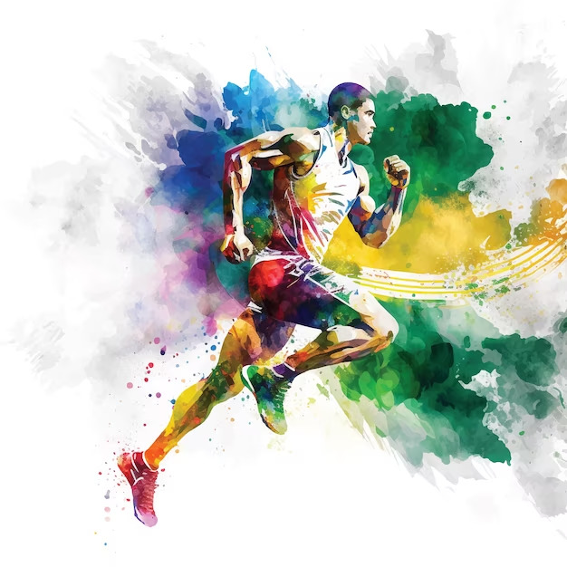 Sports Action Illustrations | Sport t-shirt design ideas (Source)
