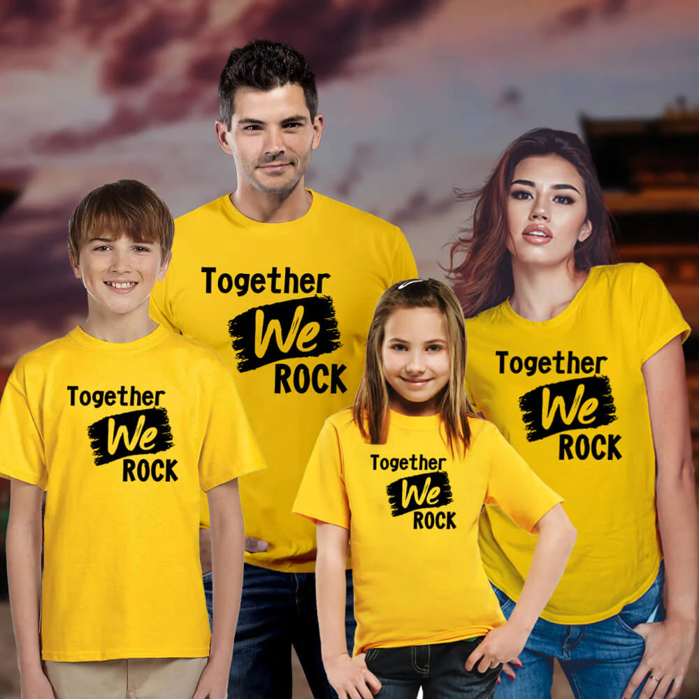 The Family Band | Family t shirt design ideas (Image Source)