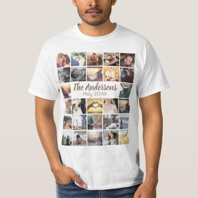 Photo Collage | T-shirt Design Ideas for Group Friends