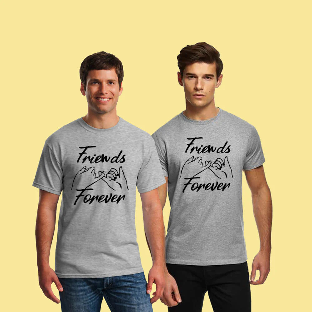 Forever Friends | Friendship T-shirt Design Ideas 