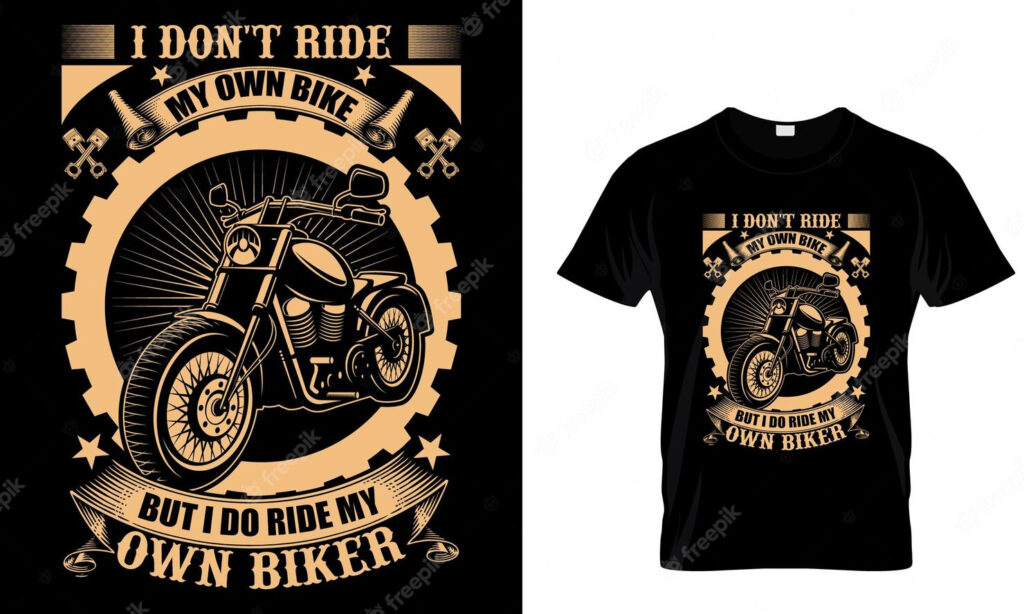 Vintage Rides | Biker T-shirt Design Ideas