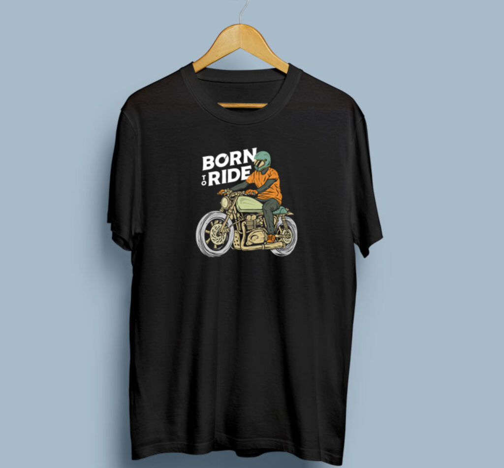Born to Ride | Biker T-shirt Design Ideas 