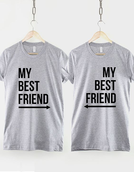 Best Friend T-shirt Design Ideas for Remembrance