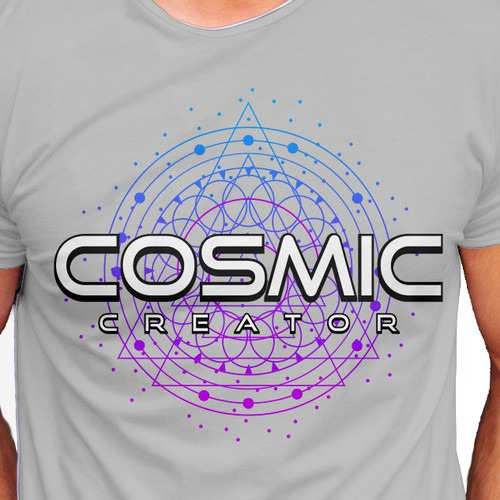 Cosmic Dreamscape | White T-shirt Design Ideas