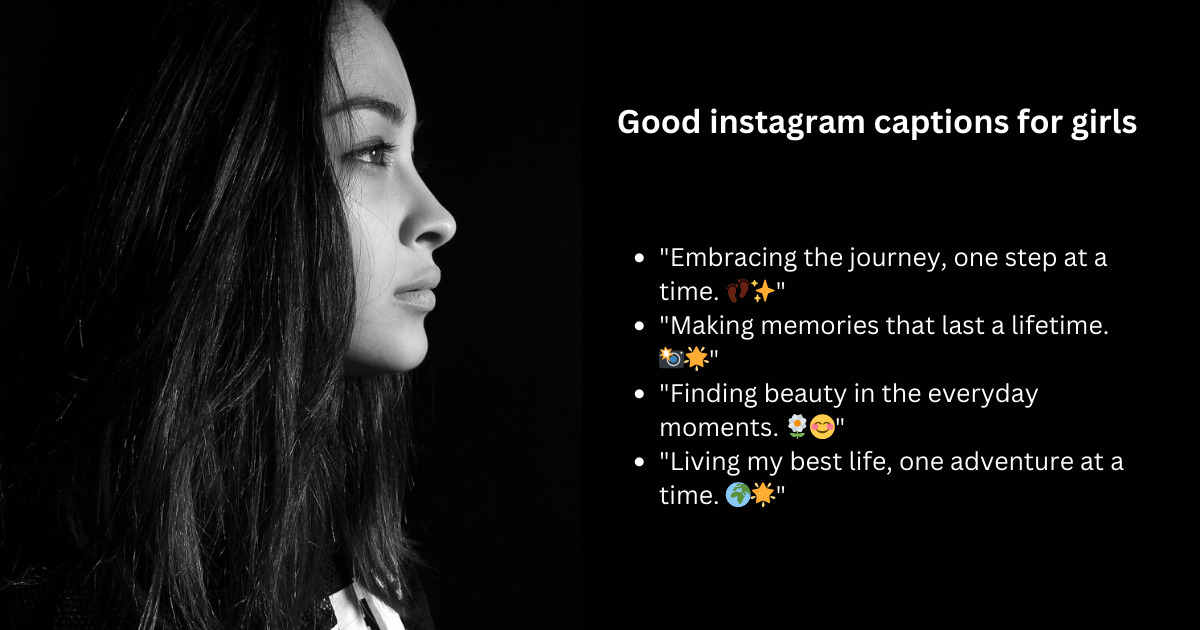 Good instagram captions for girls
