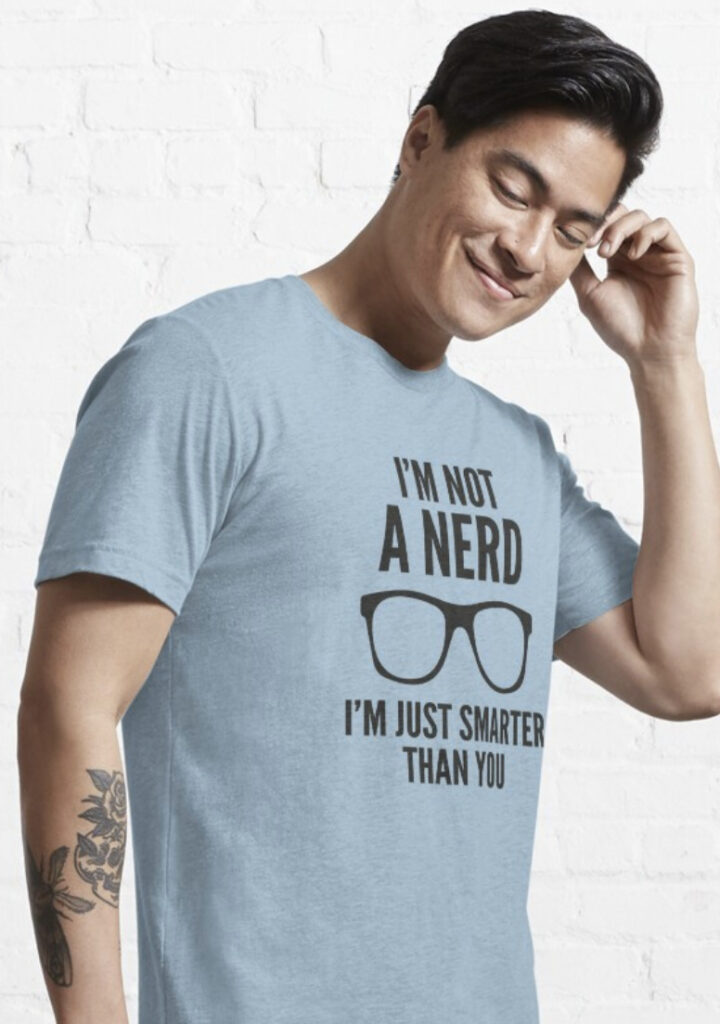 Geek Chic  | Funny t-shirt design ideas 