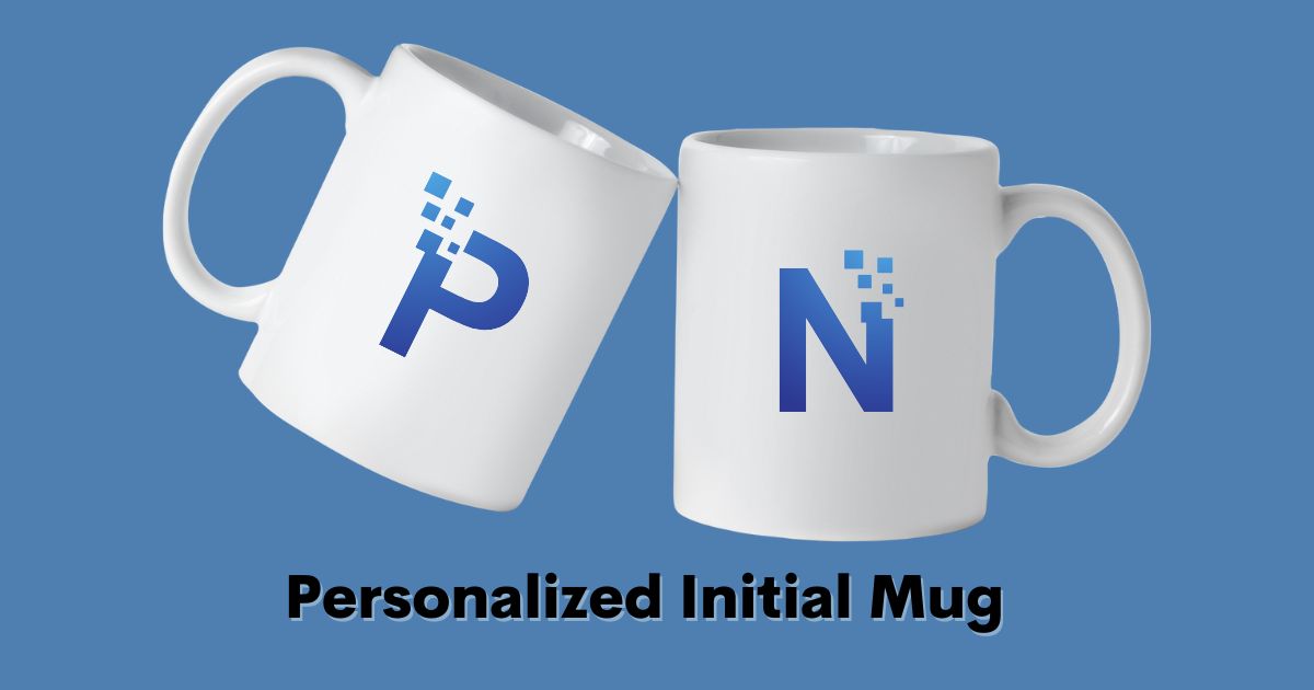 Personalized Initial Mug