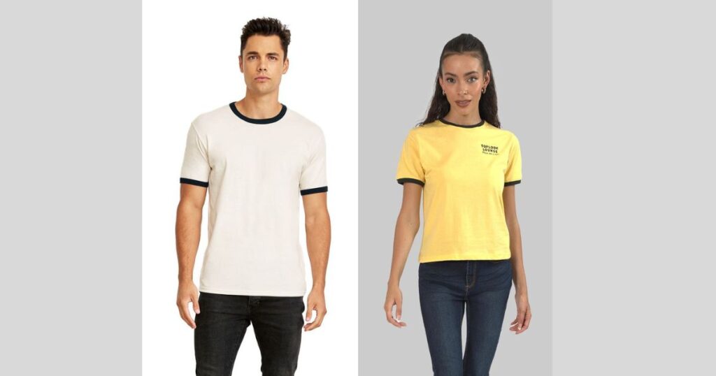 Ringer T-shirt - Types of T-shirts