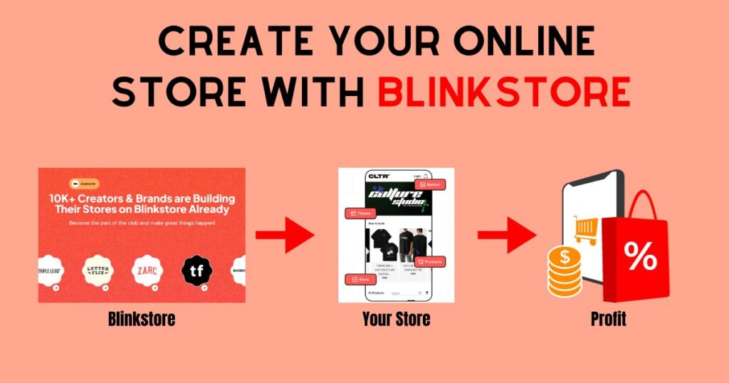 Create Your Online Store with Blinkstore - how to start a dropshipping business for free