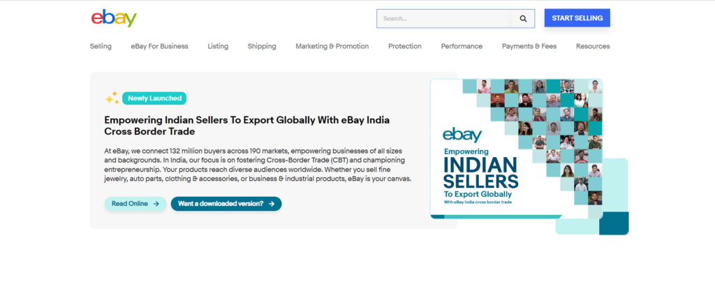 eBay India - online selling sites in india