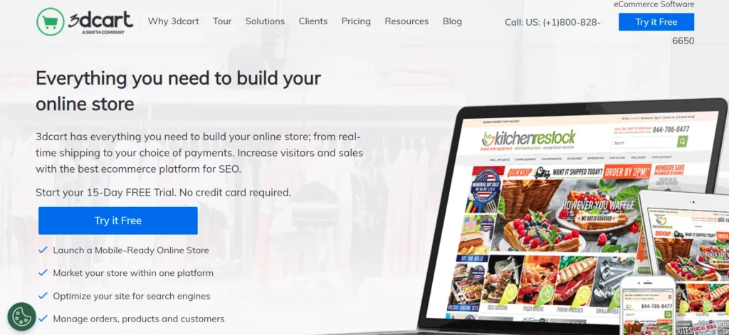 3dcart - best ecommerce website builder platform