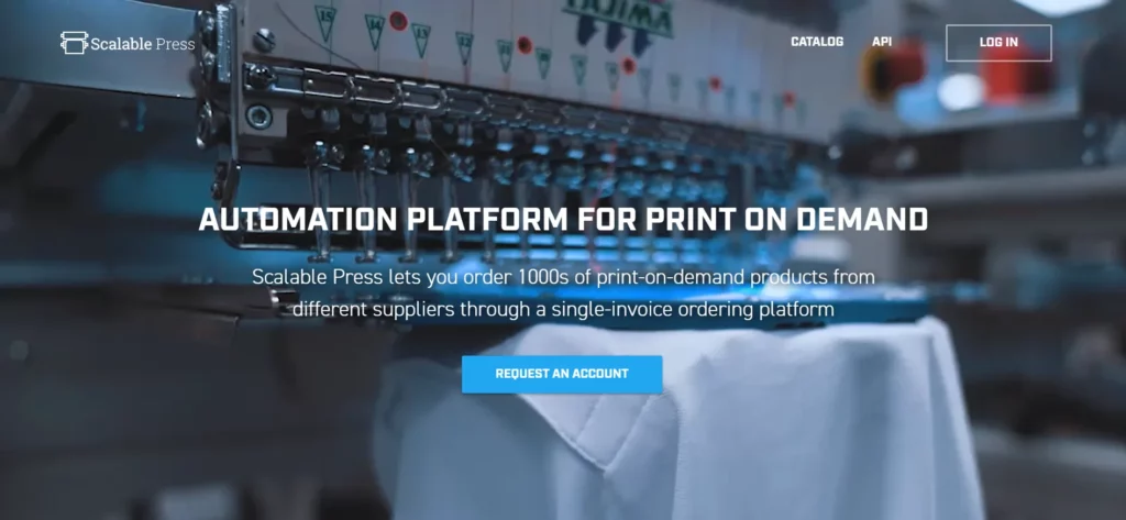 Scalable Press - print on demand stores