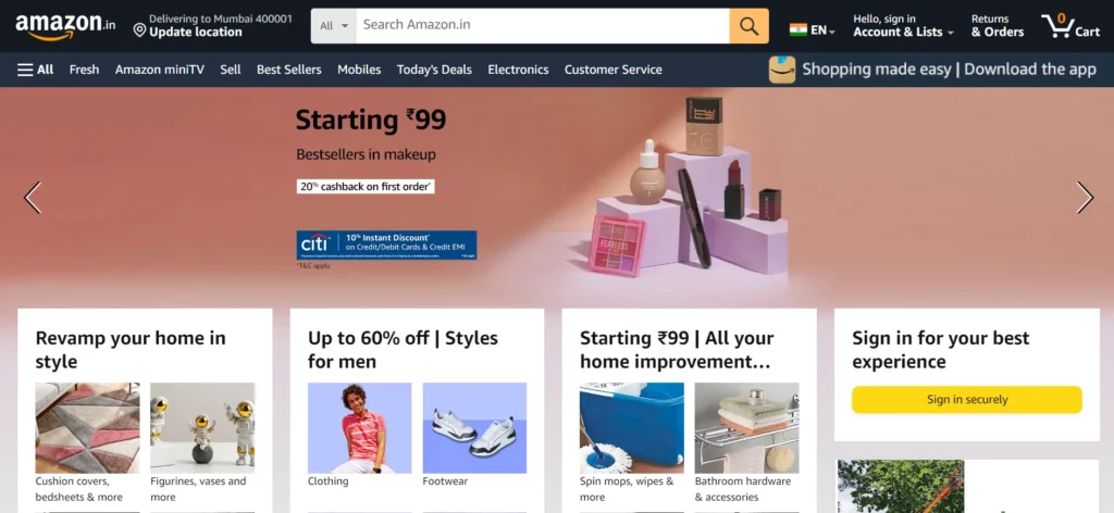 Amazon India - online marketplace in india
