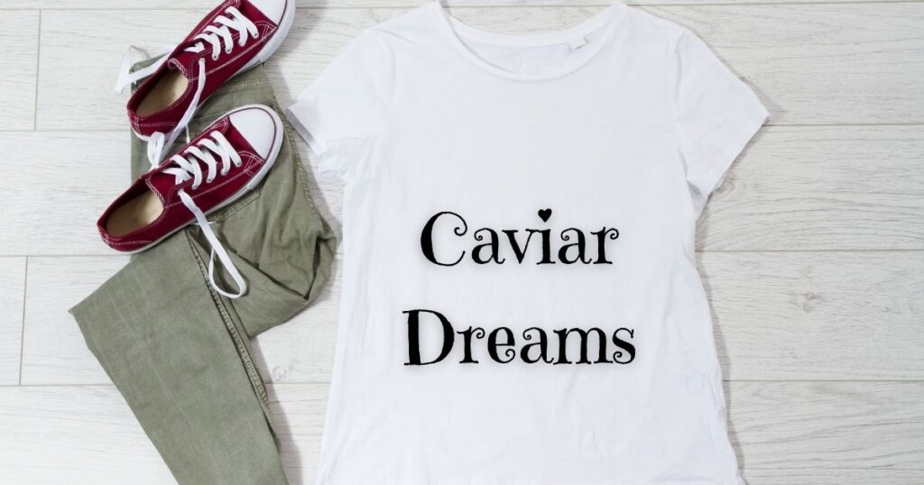 Caviar Dreams - best fonts for t shirts
