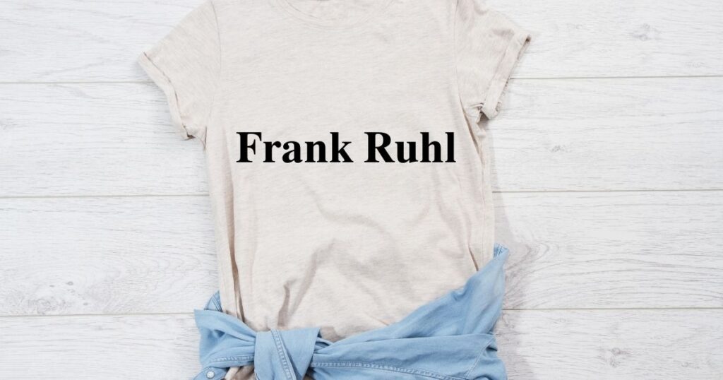 Frank Ruhl - best fonts for t shirts