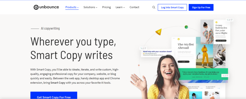 Smart Copy | AI writing tools