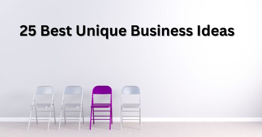 25 Best Unique Business Ideas in 2024
