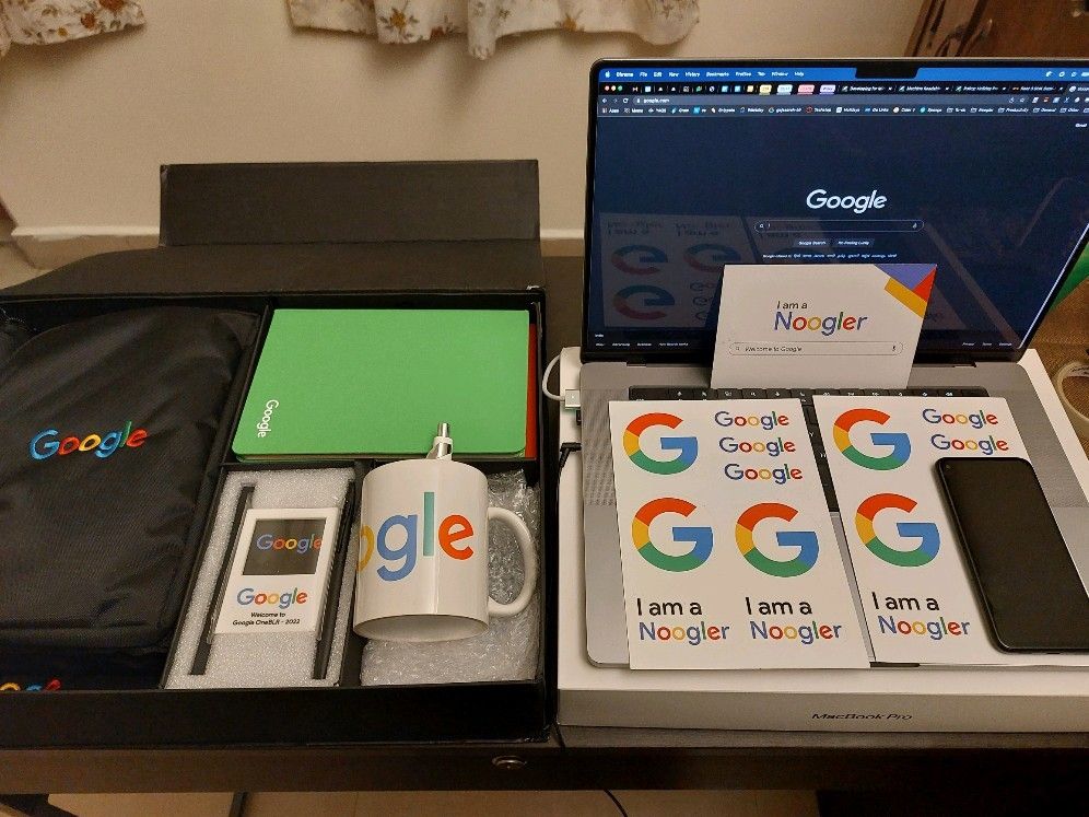 Google Noogler Welcome Kit
