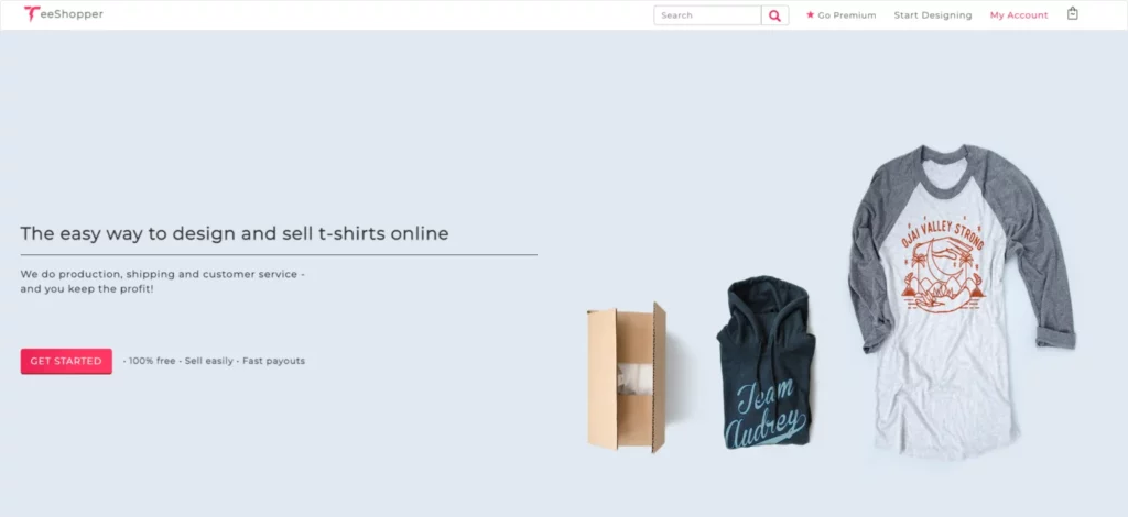 Design and Sell T-Shirts Online with TeeShopper 