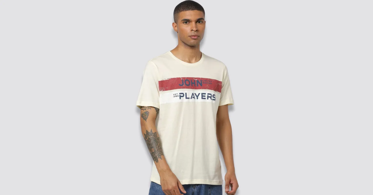 John Players | One of The Most Popular T Shirt Brands in India