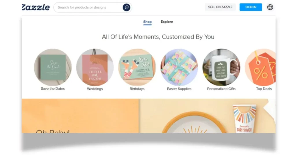 Create personalized gifts & custom products with zazzle