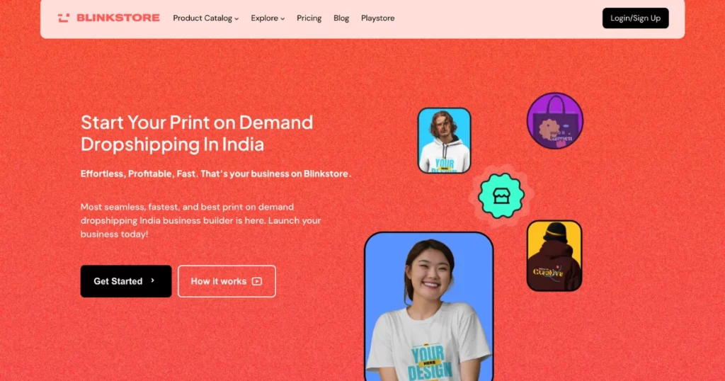 blinkstore best print on demand company in india