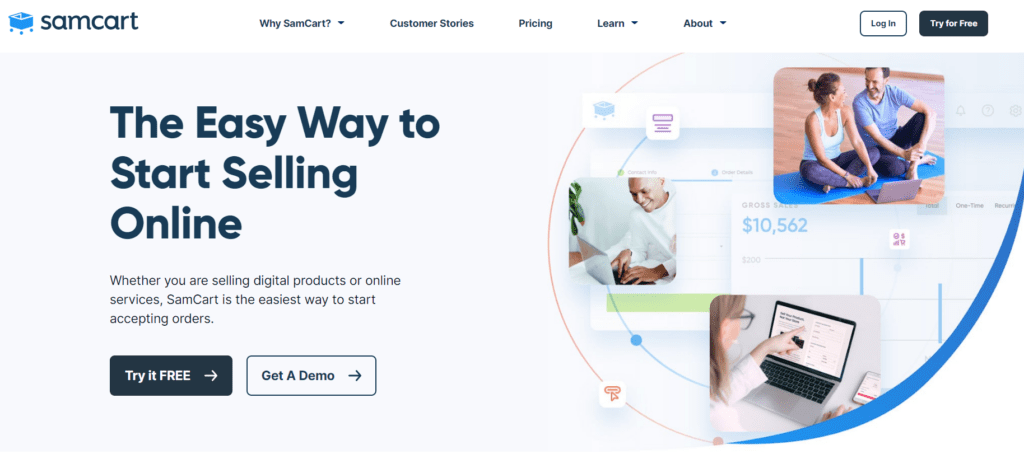 Samcart | Best Gumroad alternatives India