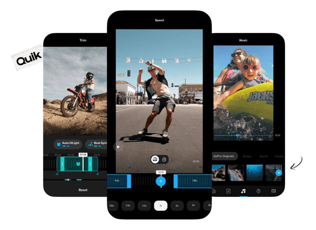 image 76 - 15 Best Free Video Editing Apps and Softwares for 2024 - 2025 Quik by GoPro | Best free video editing apps and softwares