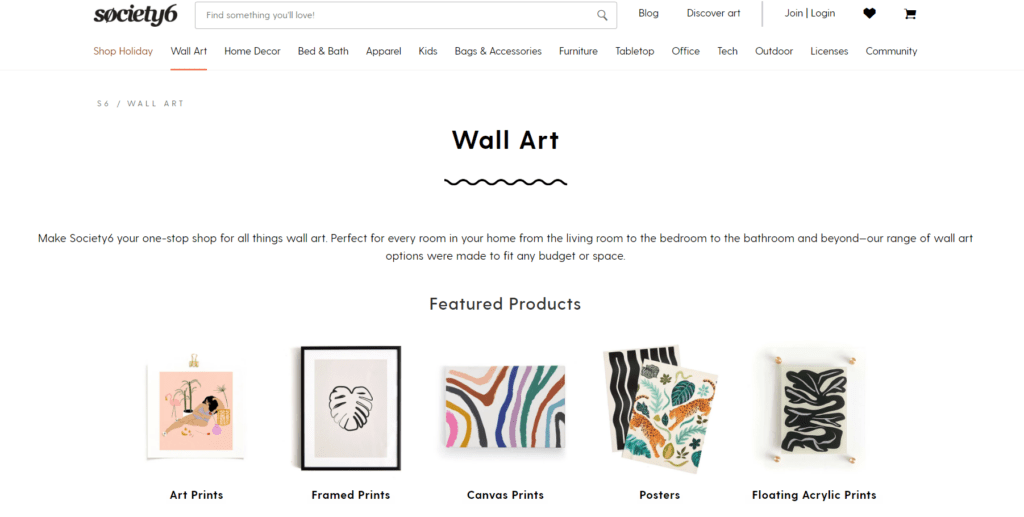 image 8 - 6 Easy Steps to Customize Your Own Wall Poster Online in India - 2025 Society6 - Customize Your Own Wall Poster