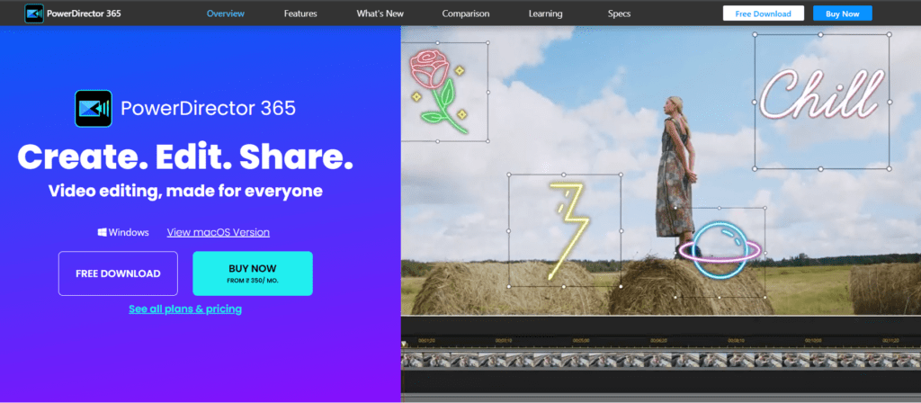 image 82 - 15 Best Free Video Editing Apps and Softwares for 2024 - 2025 PowerDirector | Best free video editing apps and softwares