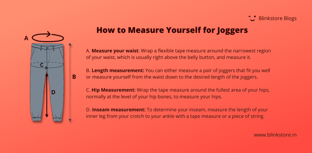 07 - Guide to Joggers Size Chart to find Your Perfect Fit - 2025 Measuring Guide | Joggers Size Chart