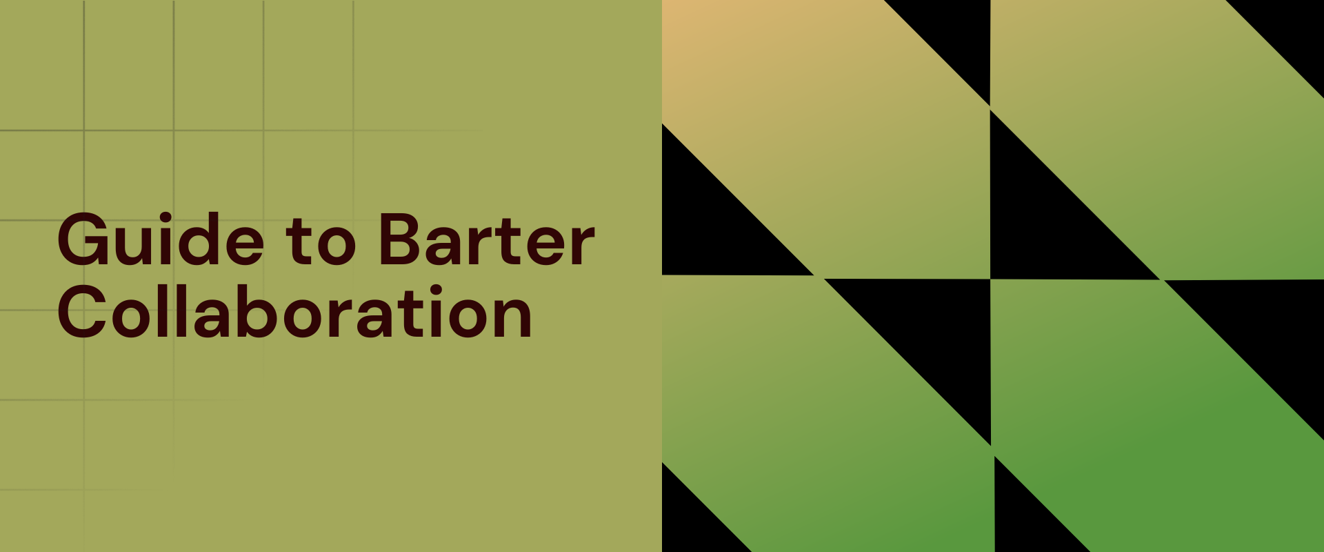 Guide to Barter Collaboration