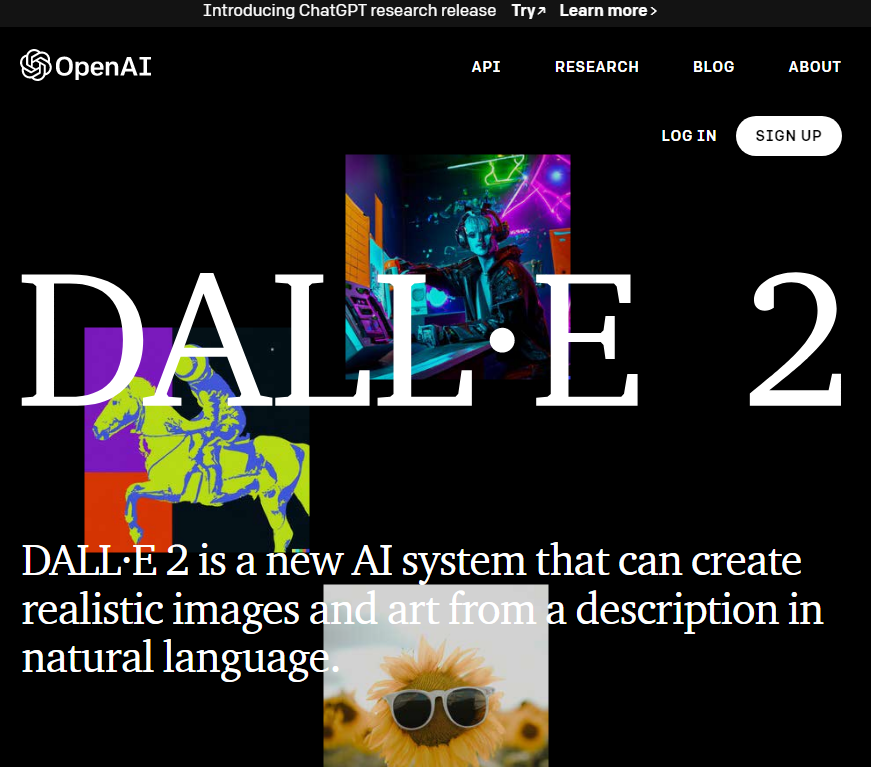 image 65 - 60+ Best AI Tools list for Productivity in 2024 - 2025 DALL·E 2 | AI Tools 2023