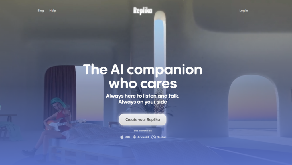 image 68 - 60+ Best AI Tools list for Productivity in 2024 - 2025 Replika | AI tools 2023