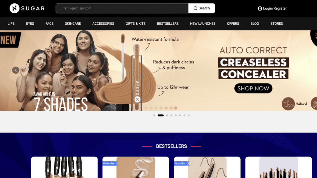 Sugar Cosmetics | D2C Brands 2023