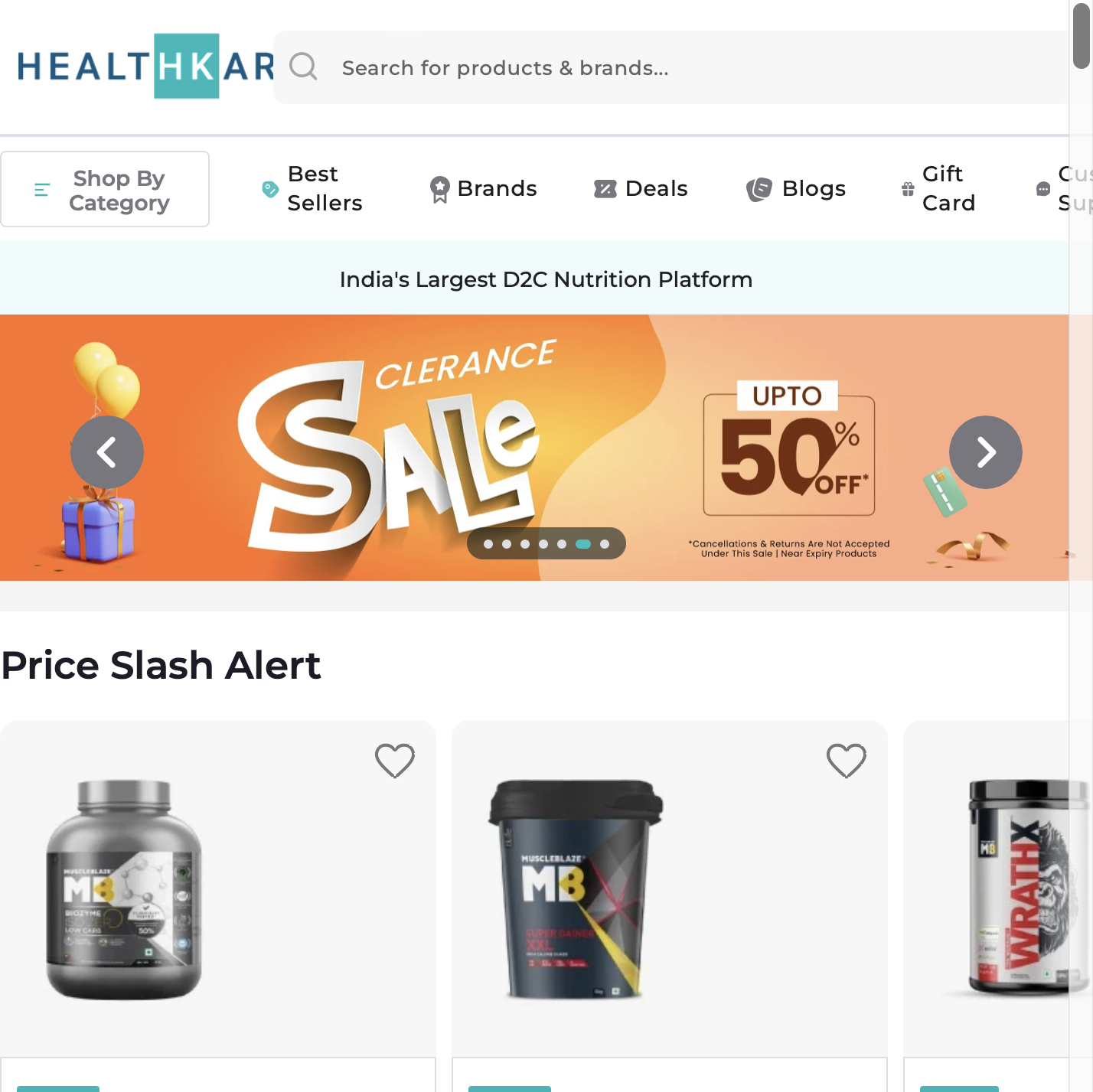 Healthkart | D2C Brands 2023