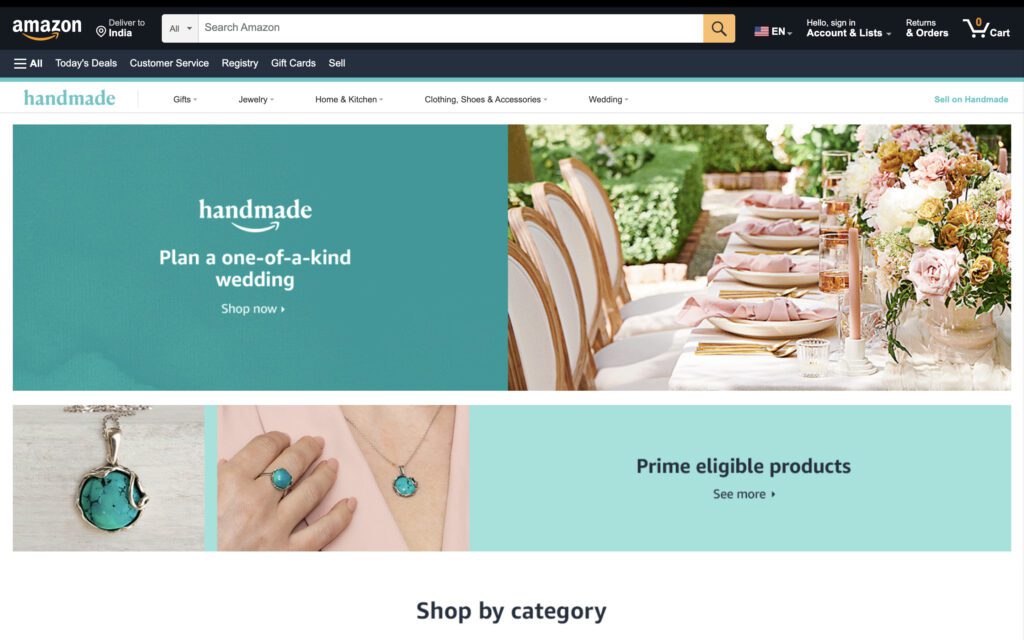image 3 14 - 8+ Best Etsy Alternatives to Consider in 2024 - 2025 Amazon Handmade | Best Etsy Alternatives in 2023