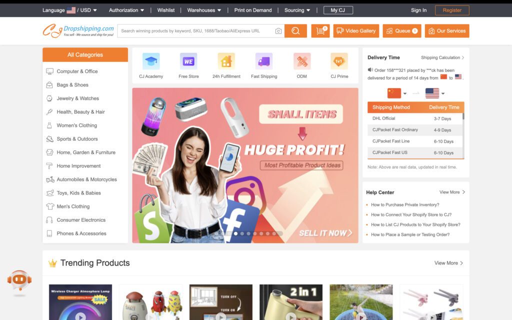 image 4 15 - 10+ Best Oberlo Alternatives to Consider in 2024 - 2025 CJdropshipping | Oberlo alternatives