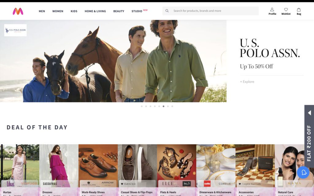 image 4 33 - 15+ Best Amazon Alternative India in 2024 - 2025 Myntra | Amazon Alternative India